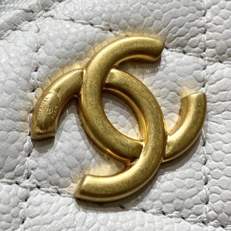 Replica CHANEL 22S Handle Box Bag White - elite superclone designer purse