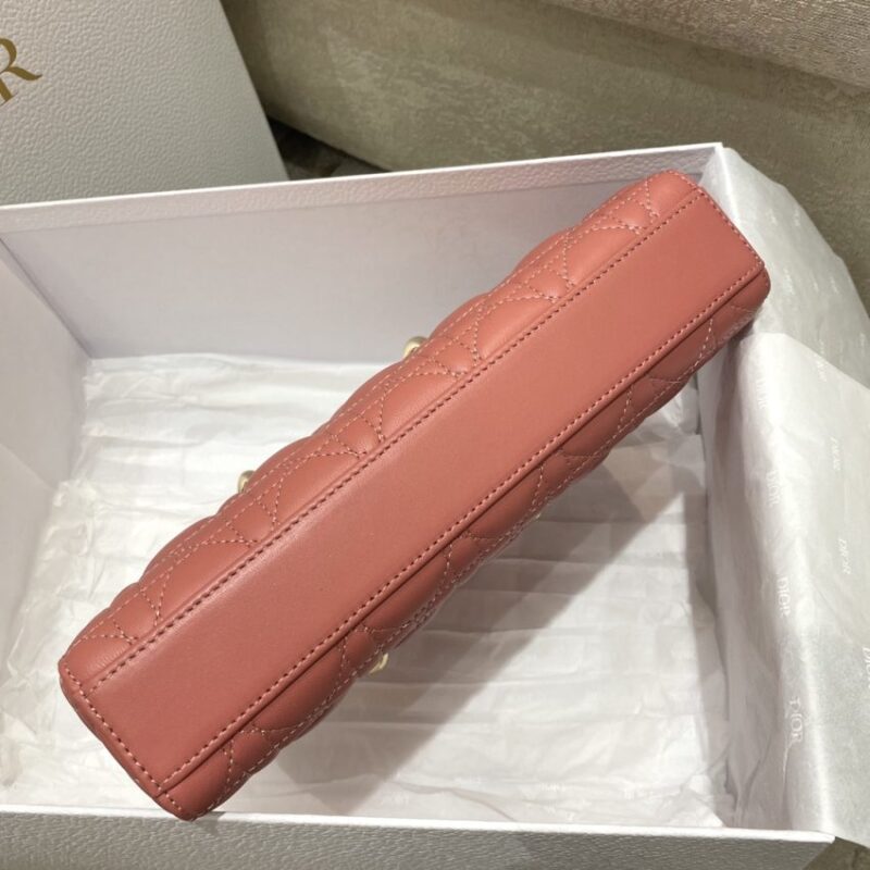 Replica Dior Lady D-Joy Large Bag Coral - best-selling designer handbag dupe