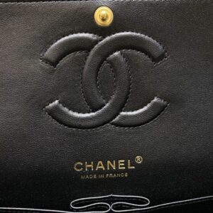 Replica CHANEL Classic Flap 25cm V Black - top-tier luxury replica shoulder bag