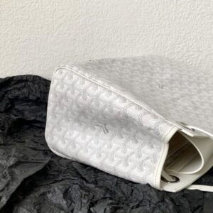 Replica Goyard Rouette Souple White - premium 1:1 fake handbag model
