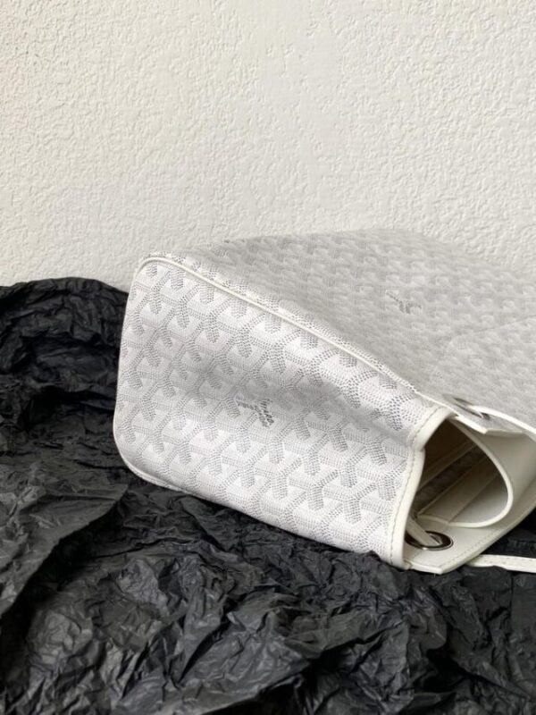 Replica Goyard Rouette Souple White - premium 1:1 fake handbag model