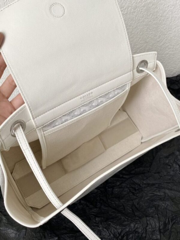 Replica Goyard Rouette Souple White - authentic-look luxury purse replica