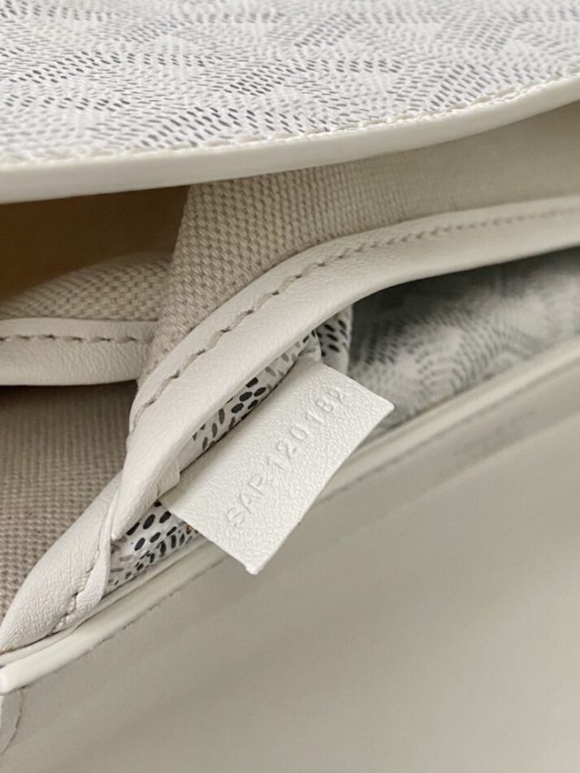 Replica Goyard Rouette Souple White - high-accuracy replica luxury purse