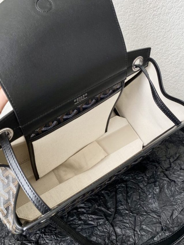 Replica Goyard Rouette Souple Black - best quality luxury bag dupe