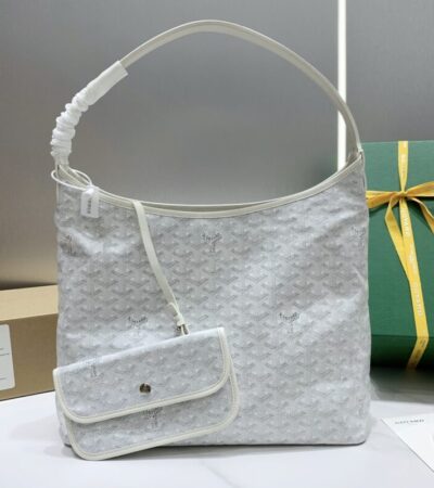 Replica Goyard Boheme White - top-tier luxury replica shoulder bag