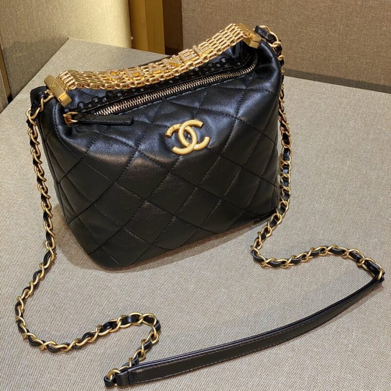Replica CHANEL 22s Hobo Rhinestone - premium 1:1 fake handbag model