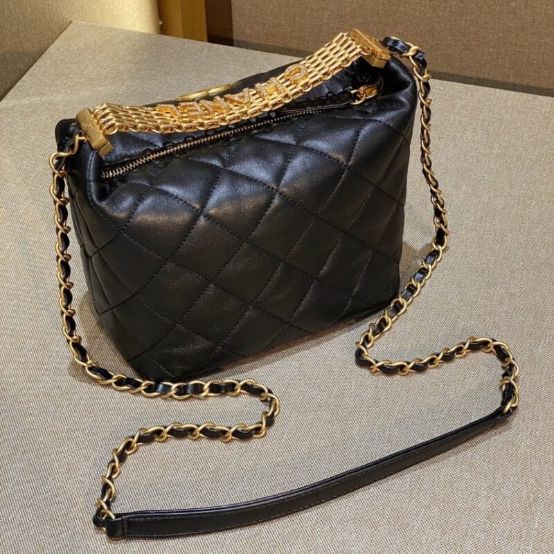 Replica CHANEL 22s Hobo Rhinestone - top-rated replica designer bag