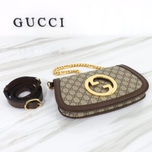 Replica Gucci Blondie Canvas Brown - elite superclone designer purse