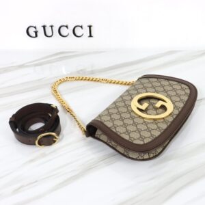 Replica Gucci Blondie Canvas Brown - elite superclone designer purse