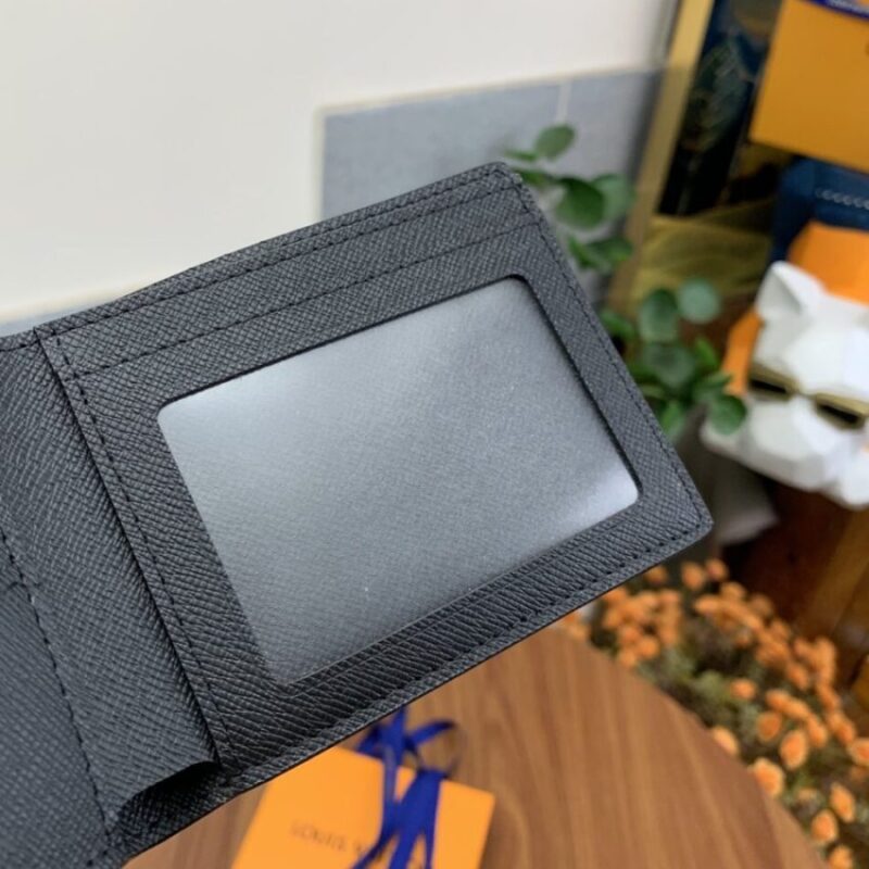 Replica Louis Vuitton Slender Wallet Black - ultra-realistic fake designer tote