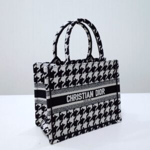 Replica Dior Tote Book Houndstooth - high-end fake designer purse