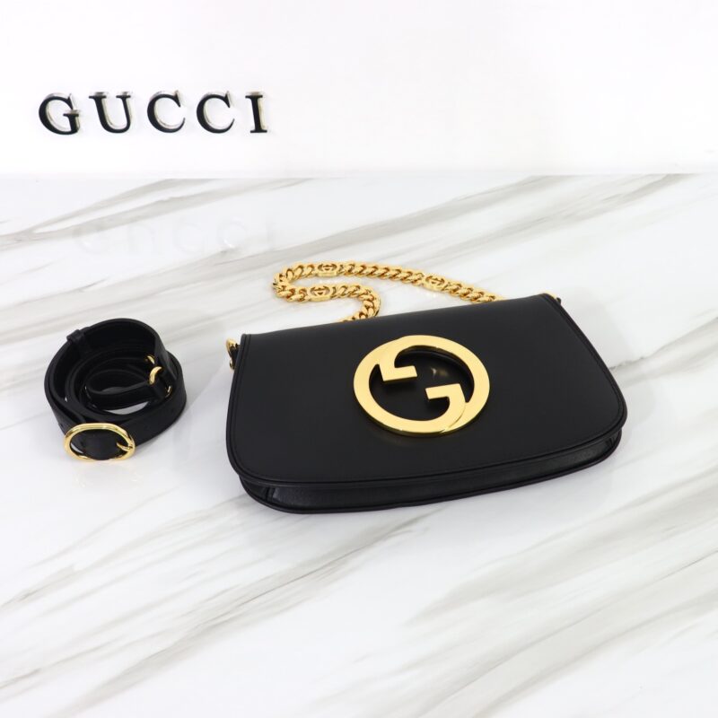 Replica Gucci Blondie Leather Black - top-rated replica designer bag