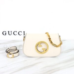 Replica Gucci Blondie Leather White - top-rated replica designer bag