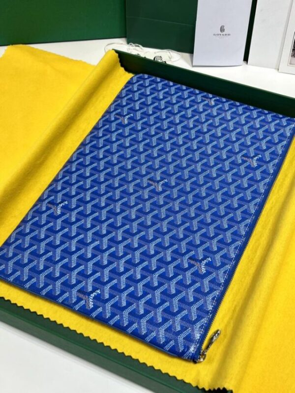 Replica Goyard Senat MM Blue - near-authentic luxury replica handbag