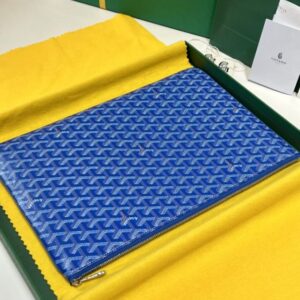 Replica Goyard Senat MM Blue - authentic-look luxury purse replica
