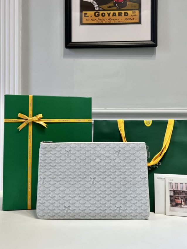 Replica Goyard Senat MM White - ultra-realistic fake designer tote