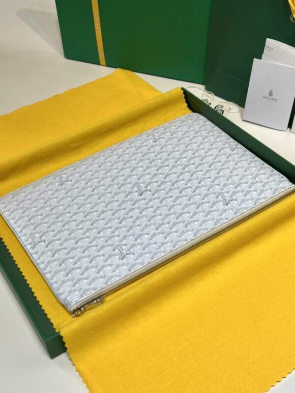 Replica Goyard Senat MM White - authentic-look luxury purse replica