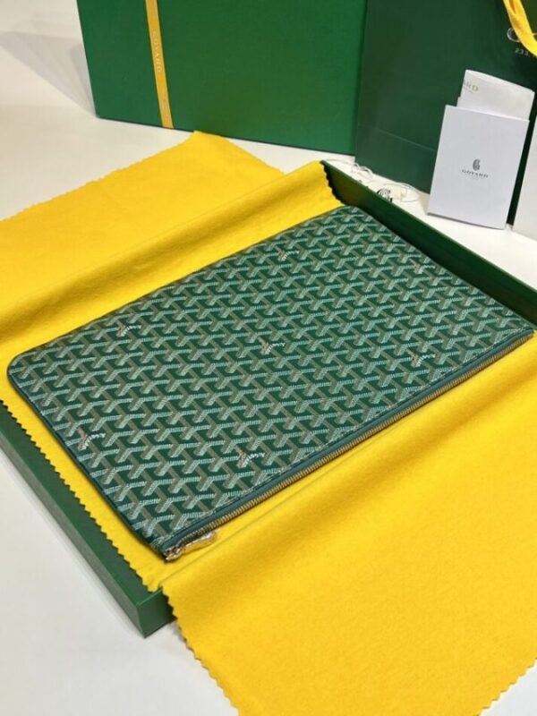 Replica Goyard Senat MM Green - top-rated replica designer bag