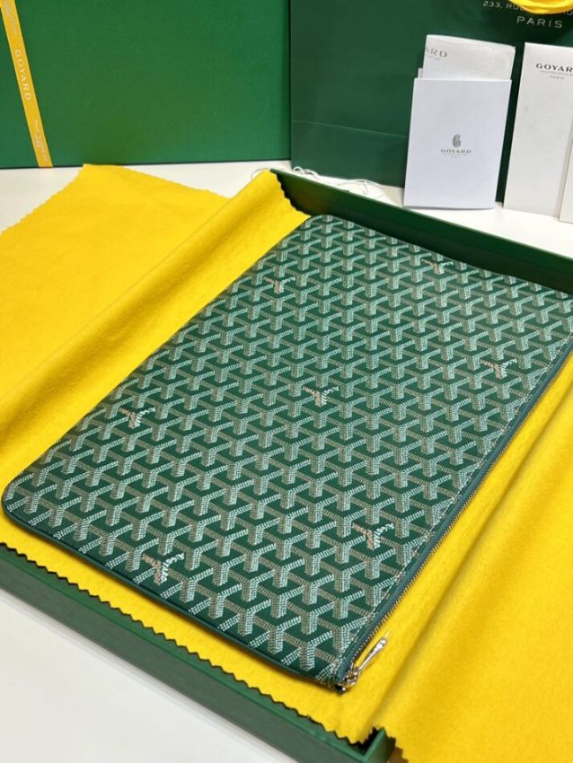 Replica Goyard Senat MM Green - best-selling designer handbag dupe