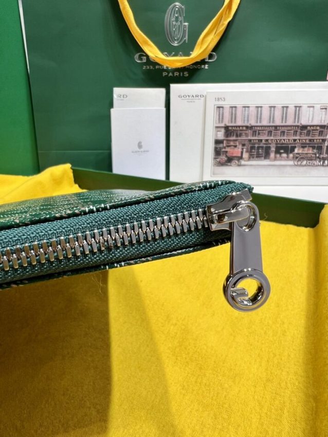 Replica Goyard Senat MM Green - top-rated replica designer bag