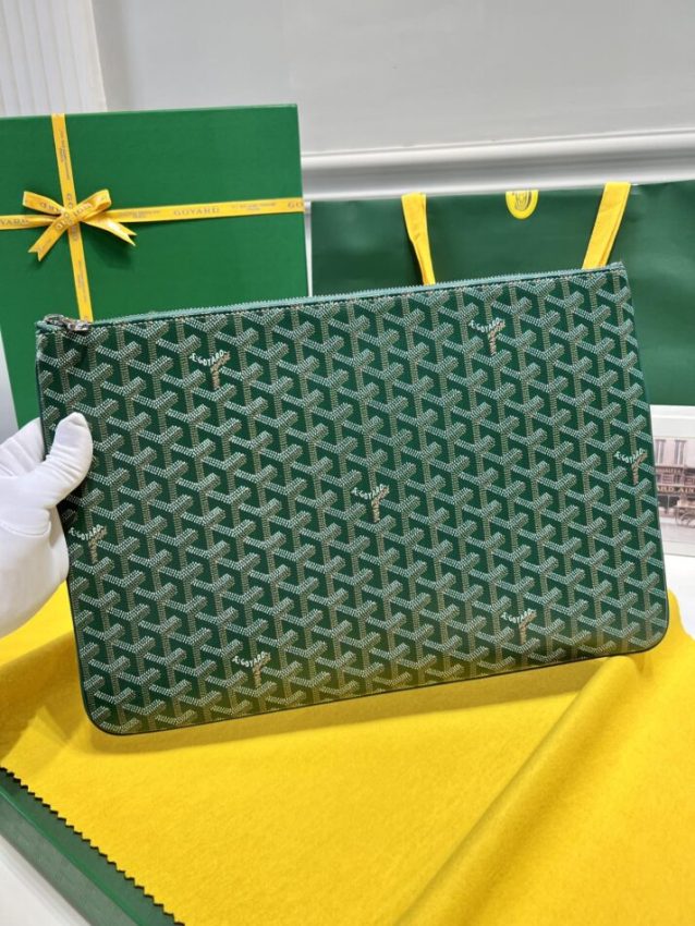 Replica Goyard Senat MM Green - high-end fake designer purse