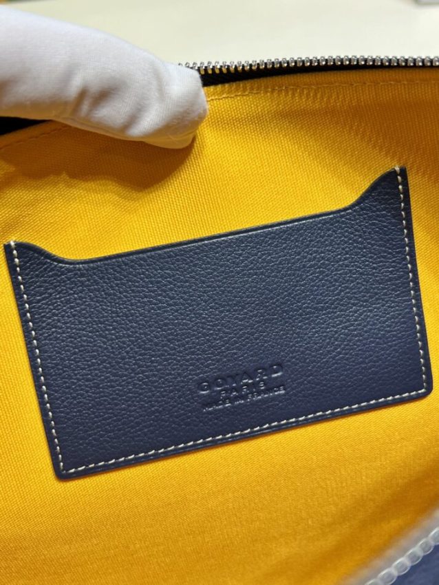 Replica Goyard Senat MM Dark Blue - high-quality designer bag clone