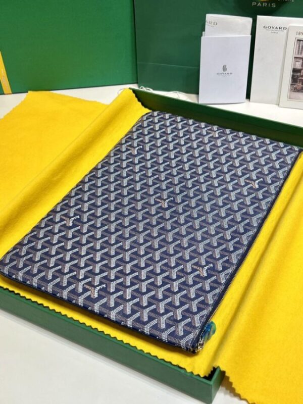 Replica Goyard Senat MM Dark Blue - 1:1 designer replica handbag