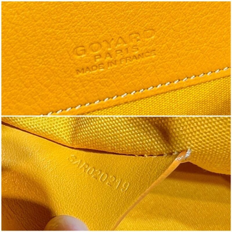 Replica Goyard Senat MM Yellow - 1:1 designer replica handbag