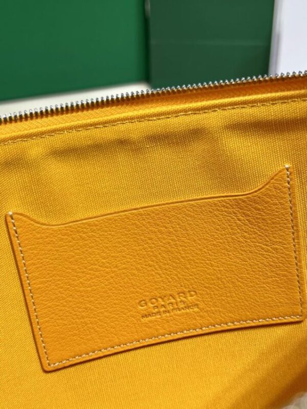 Replica Goyard Senat MM Yellow - high-end fake designer purse