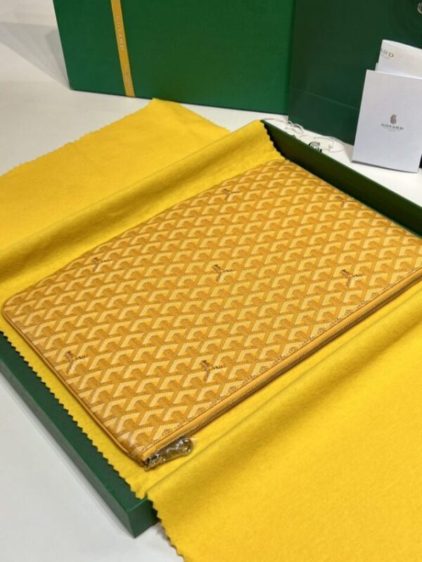 Replica Goyard Senat MM Yellow - ultra-realistic fake designer tote