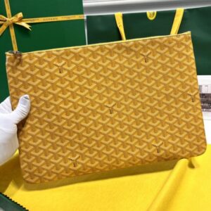 Replica Goyard Senat MM Yellow - top-tier luxury replica shoulder bag