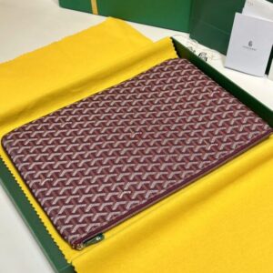 Replica Goyard Senat MM Bordeaux - top-tier luxury replica shoulder bag