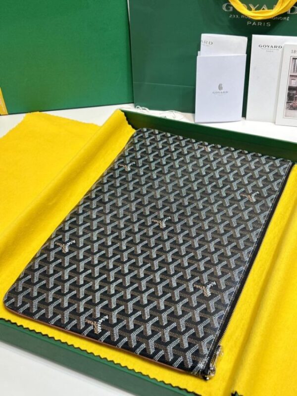 Replica Goyard Senat MM Black - top-rated replica designer bag