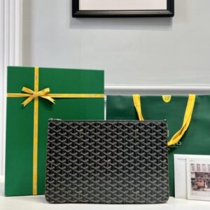 Replica Goyard Senat MM Black - top-rated replica designer bag