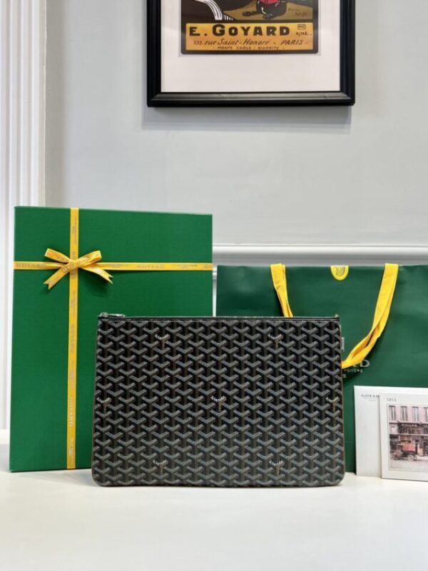 Replica Goyard Senat MM Black - top-rated replica designer bag