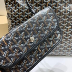 Replica Goyard Boheme Black - best quality luxury bag dupe