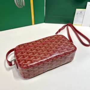 Replica Goyard Cap Vert Red - authentic-look luxury purse replica