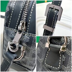 Replica Goyard Cap Vert Red Grey - high-accuracy replica luxury purse