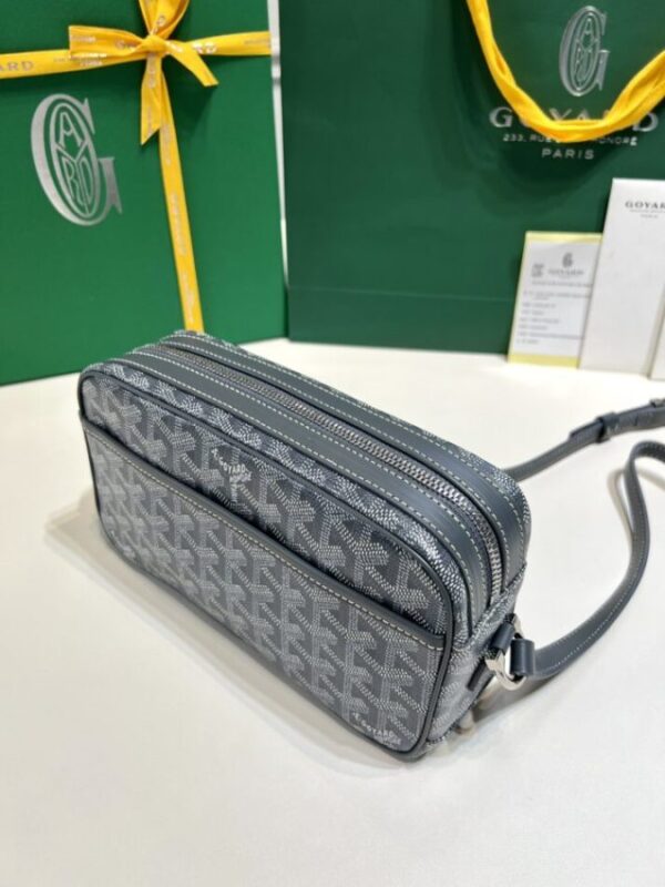 Replica Goyard Cap Vert Red Grey - 1:1 designer replica handbag