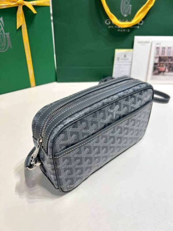 Replica Goyard Cap Vert Red Grey - top-rated replica designer bag