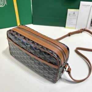 Replica Goyard Cap Vert Red Brown - best-selling designer handbag dupe