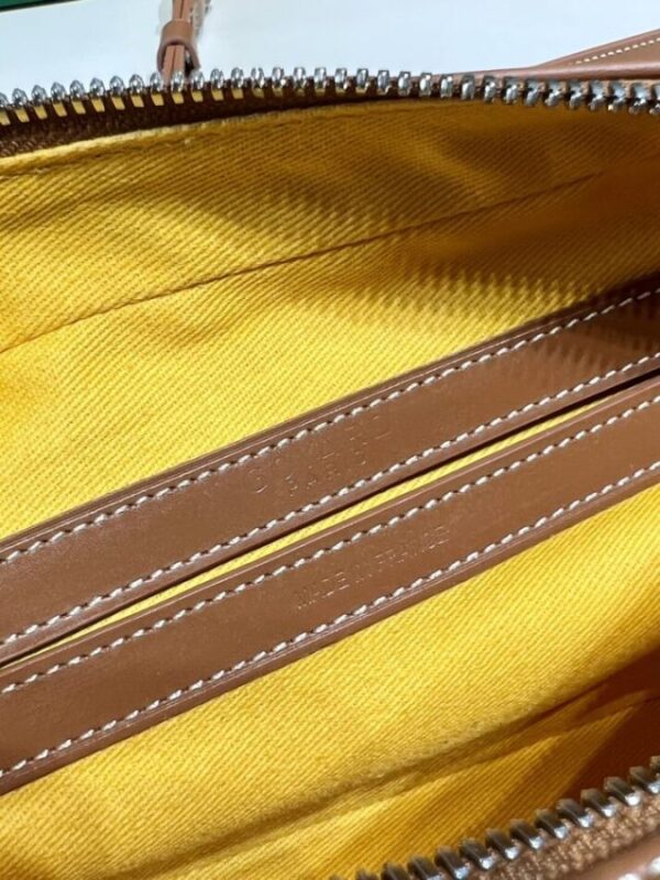 Replica Goyard Cap Vert Red Brown - high-quality designer bag clone