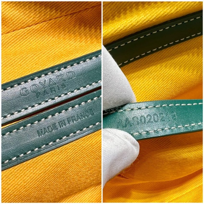 Replica Goyard Cap Vert Red Green - premium-grade designer purse dupe