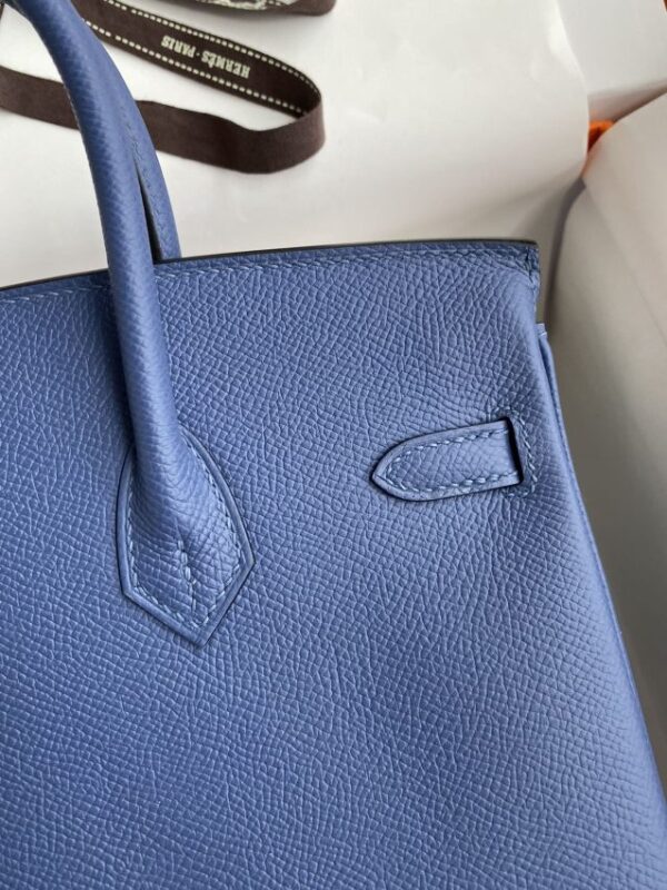 Replica Hermes Birkin Agate Blue - elite superclone designer purse