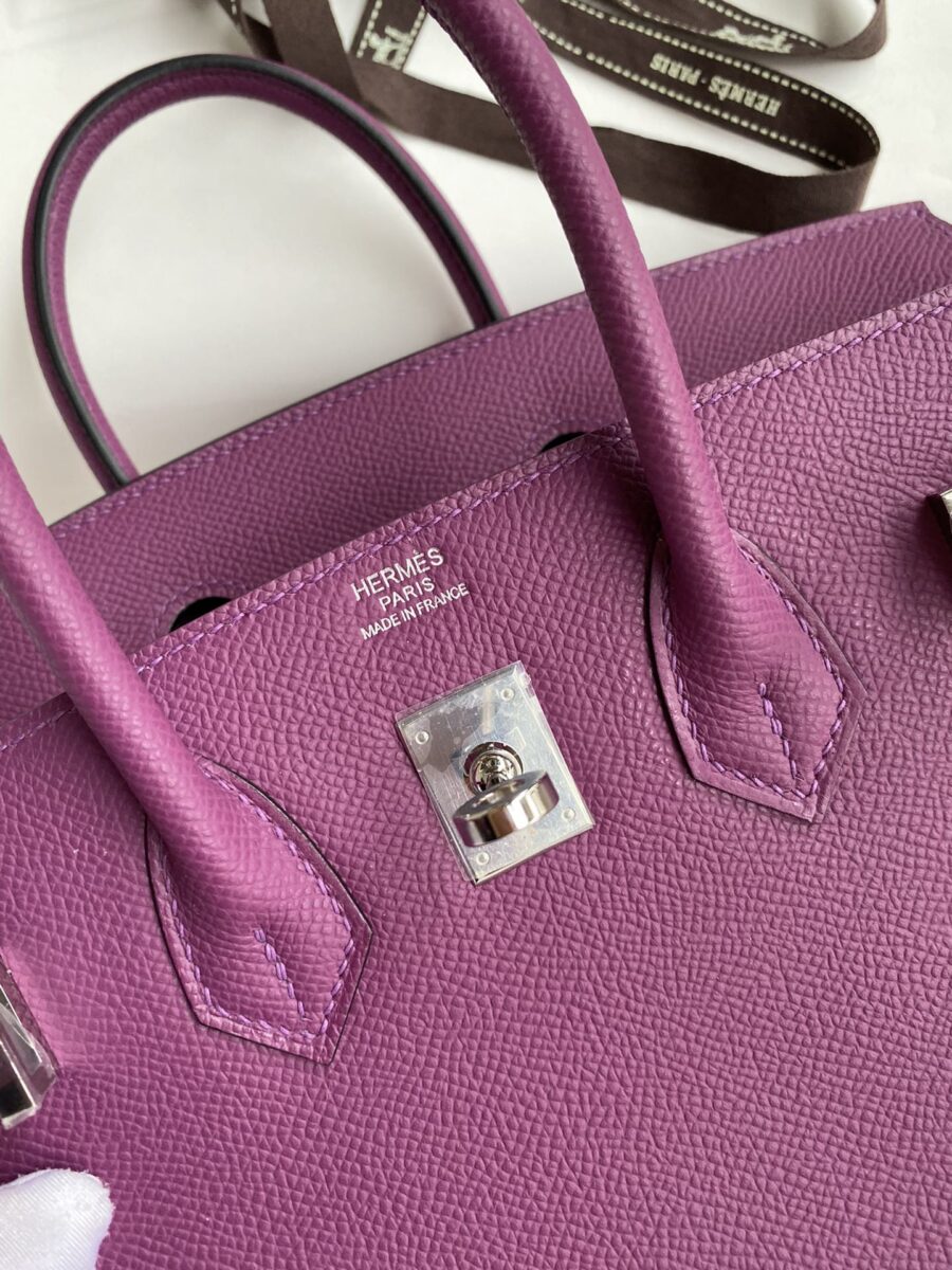 Replica Hermes Birkin Epsom Anemone Purple - elite superclone designer purse