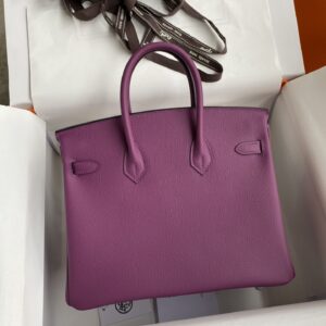 Replica Hermes Birkin Epsom Anemone Purple - high-quality designer bag clone