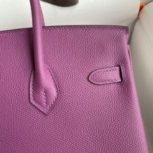 Replica Hermes Birkin Epsom Anemone Purple - elite superclone designer purse