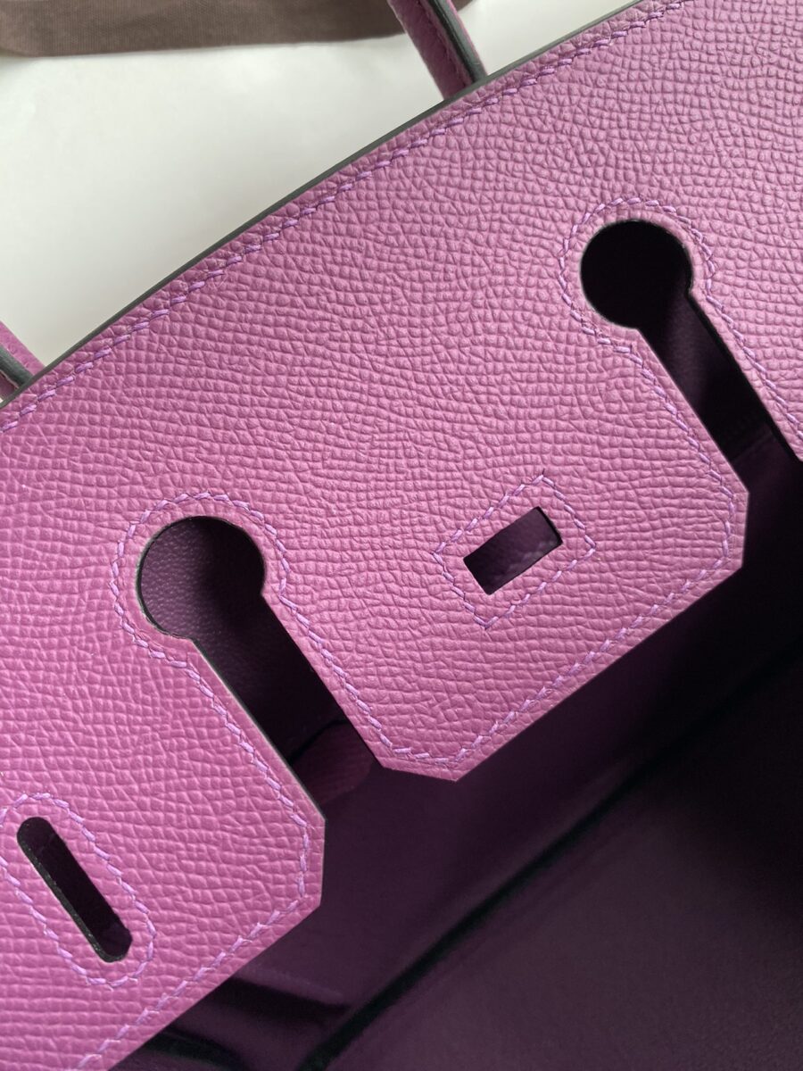 Replica Hermes Birkin Epsom Anemone Purple - high-accuracy replica luxury purse