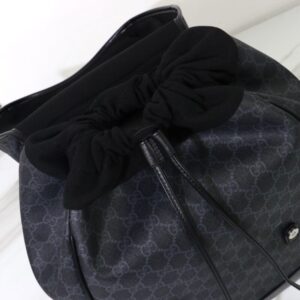 Replica Gucci Interlocking Double G Backpack Black - best-selling designer handbag dupe
