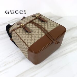 Replica Gucci Interlocking Double G Backpack Beige - high-accuracy replica luxury purse